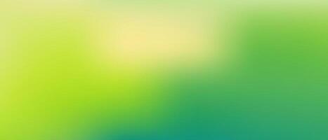 serene nature gradient background. The soft, blurred transition vibrant lime green to soothing teal lush vector