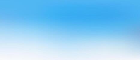 serenity in Soft Gradient Background blue color Perfect design serenity clear sky horizon. vector