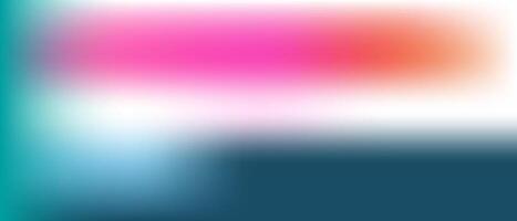 visually appealing blurred gradient background featuring a harmonious blend of dark blue green pink vector