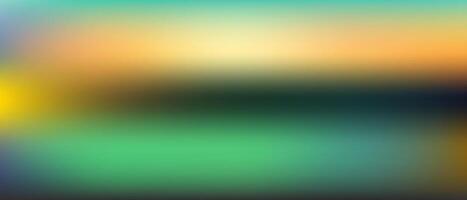 abstract background with soft gradient of green and yellow vector