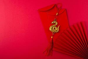 Chinese new year concept. Lunar year of snake photo