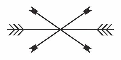 Simple arrow underline ornament perfect for designs vector