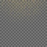 Shallow bright glowing bokeh vector