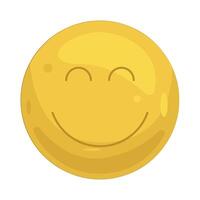 Illustration of Smiley Face Sticker vector