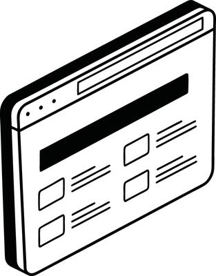 Website Wireframe Design for Projects