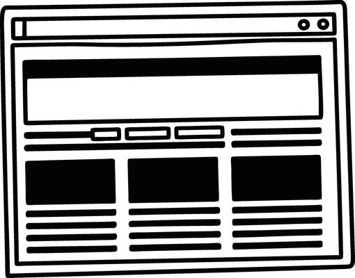 Website Prototype Wireframe Template