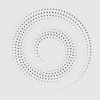 Spiral design on grey background vector