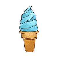 ice cream cone vector