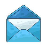 Illustration of message envelope vector