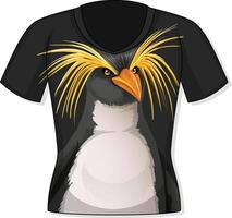 Front of t-shirt template vector
