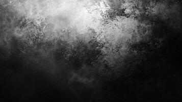 Dark, mysterious grayscale clouds with abstract patterns photo