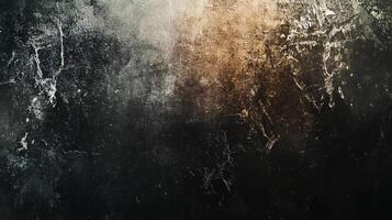 Dark, textured abstract background with light accents. photo