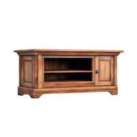 Wooden TV Stand with Storage Rustic Entertainment Center png