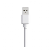 High-quality USB cable connector with a clean white design for efficient data transfer. png