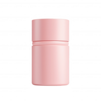 Sleek pink beverage container for modern use in stylish settings. png