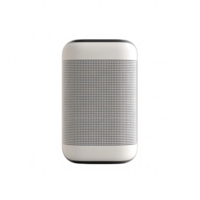 A modern portable speaker with a sleek design for high-quality sound. png