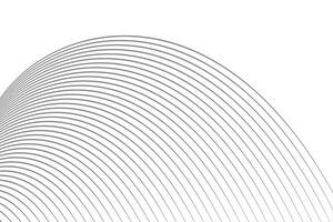 simple modern abstract grey ash color creative geometric round half circle line pattern abstract curved lines background vector
