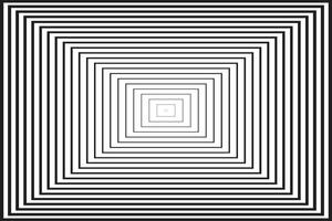 simple abstract rectangle creative geometric optical background design nested squares illusion vector