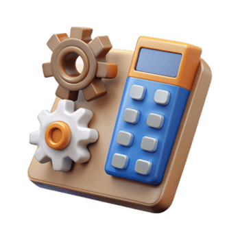 calcolatrice impostazioni Ingranaggio configurazione e numerico ingresso png