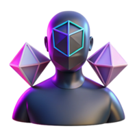 Geometric Forms Exploring 3D Shapes and Abstract Design png