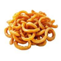 Crispy Snacks Assortment on Transparent Background png