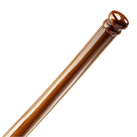 A wooden cane with a wooden handle png