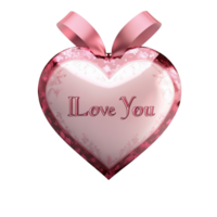 Love Heart Drawing on Transparent Backgroun png