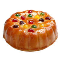 Sweet Celebration Cake with Sprinkles on Transparent Background png