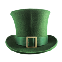 St Patricks Day Hats front view isolate on transparent background png