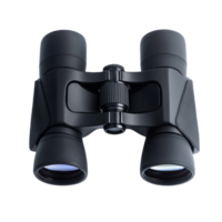 Modern binocular front view isolate on transparent background png