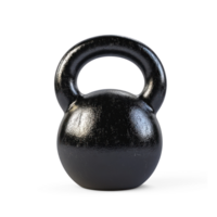 Kettlebell 3d front view isolate on transparent background png