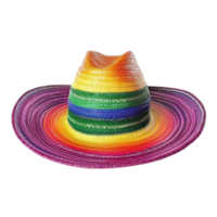 a colorful sombrero on a transparent background png