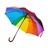 Colorful Umbrella isolate on transparent background png
