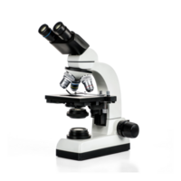 Modern technology Microscope isolate on transparent background png