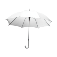 White Umbrella isolate on transparent background png