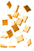 Levitation of sharp crackers png