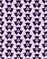 Purple drum triangular pattern design. vector