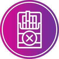 Quit Smoking Colorful Icon Style vector