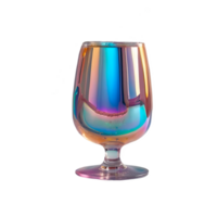 3D chrome element in Y2K style, isolated background, liquid holographic metal. Glass a rainbow colored, reflected in the liquid, shiny mirror surface. png