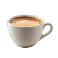 Enjoying a warm cup of freshly brewed coffee in a cozy setting during morning hours isolated on transparent background png