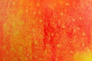 Texture of red and yellow apples as background photo