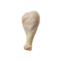 Raw Chicken Leg on White Background for Culinary Use and Recipe Ideas png