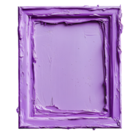 Elegant Rectangular Purple Frame with White Background for Stylish Presentations png