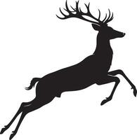 Stunning Deer Silhouettes For Crafts and Graphics vector