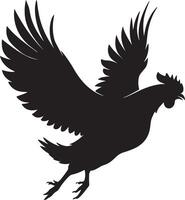 Chick Silhouettes Designs for Spring and Easter Projects vector