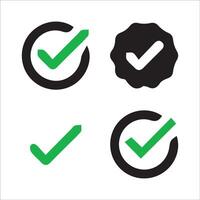 check mark icon .symbol, sign, yes, right, Approval check icon isolated, vector