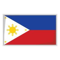 Philippine national flag shield Badge emblem vector