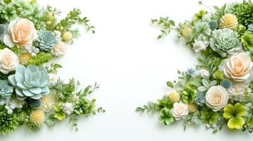 Delicate blossoms and lush foliage create a serene and inviting atmosphere photo