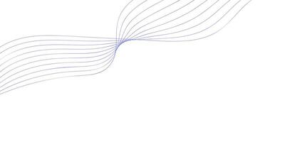 Wavy abstract lines background, banner 3 vector