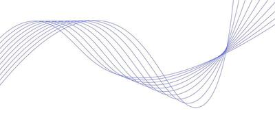Wavy abstract lines background, banner 10 vector